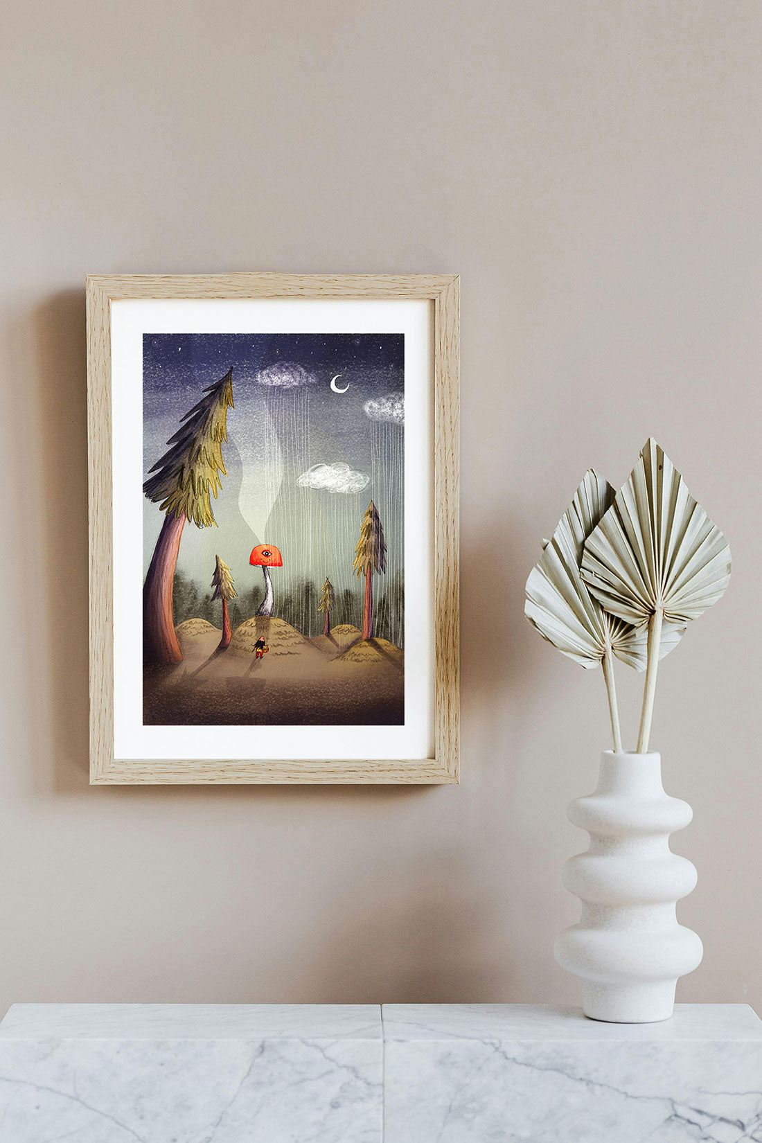 mystical-mushroom-art-print-childrens-illustration-maia-walczak