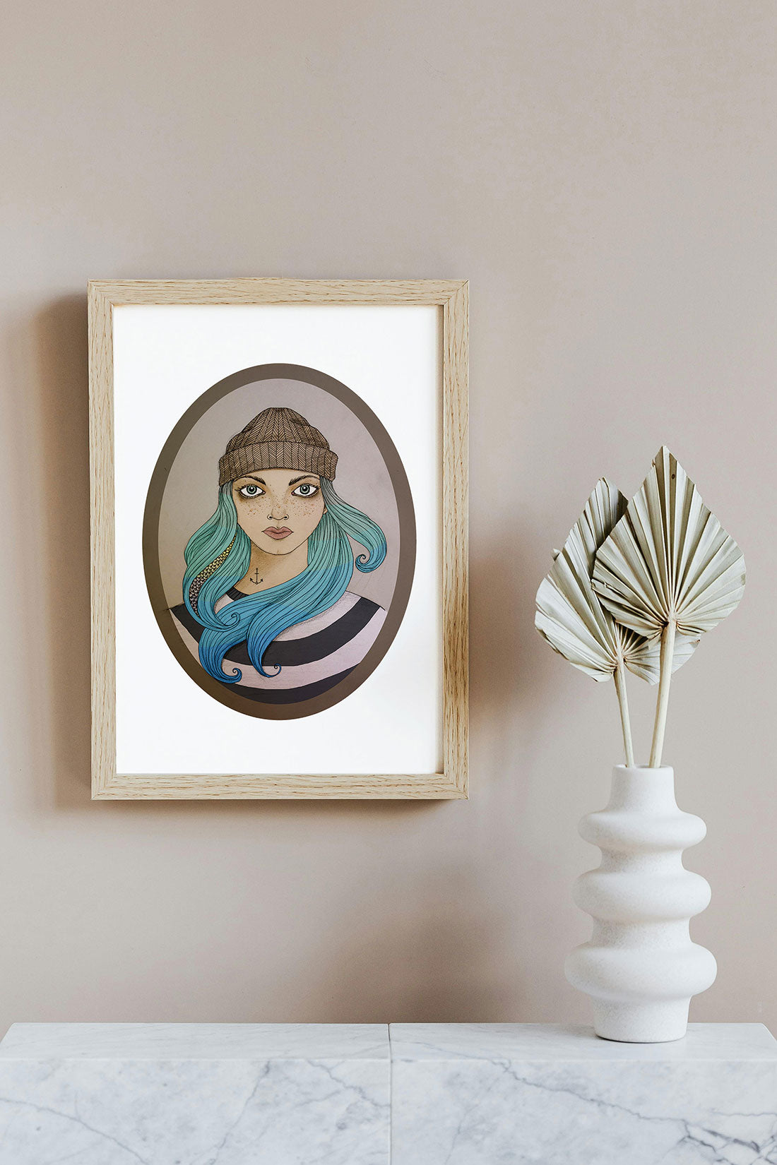 surfer-girl-art-print-surf-art-cornwall-maia-walczak