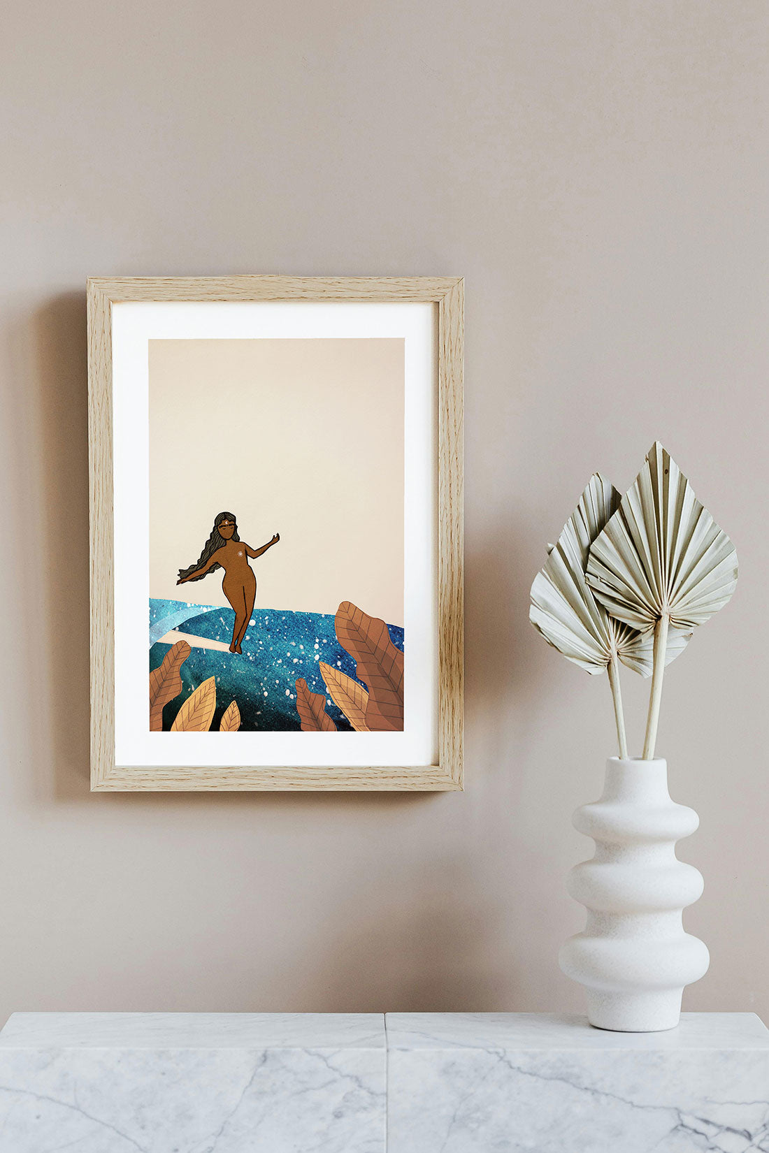 surfer-girl-art-print-surf-art-cornwall-maia-walczak