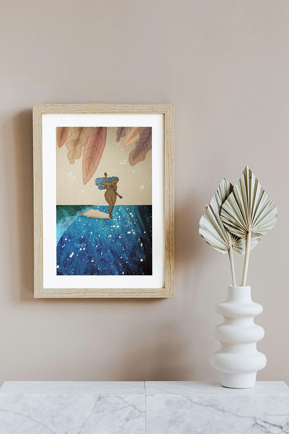 surfer-girl-art-print-surf-art-cornwall-maia-walczak