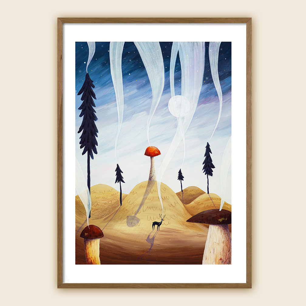 mushroom-art-print-maia-walczak