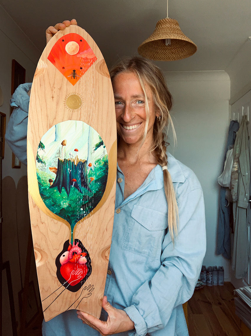 skate-deck-art-nature-art-mushroom-art-spiritual-art-cornwall-maia-walczak