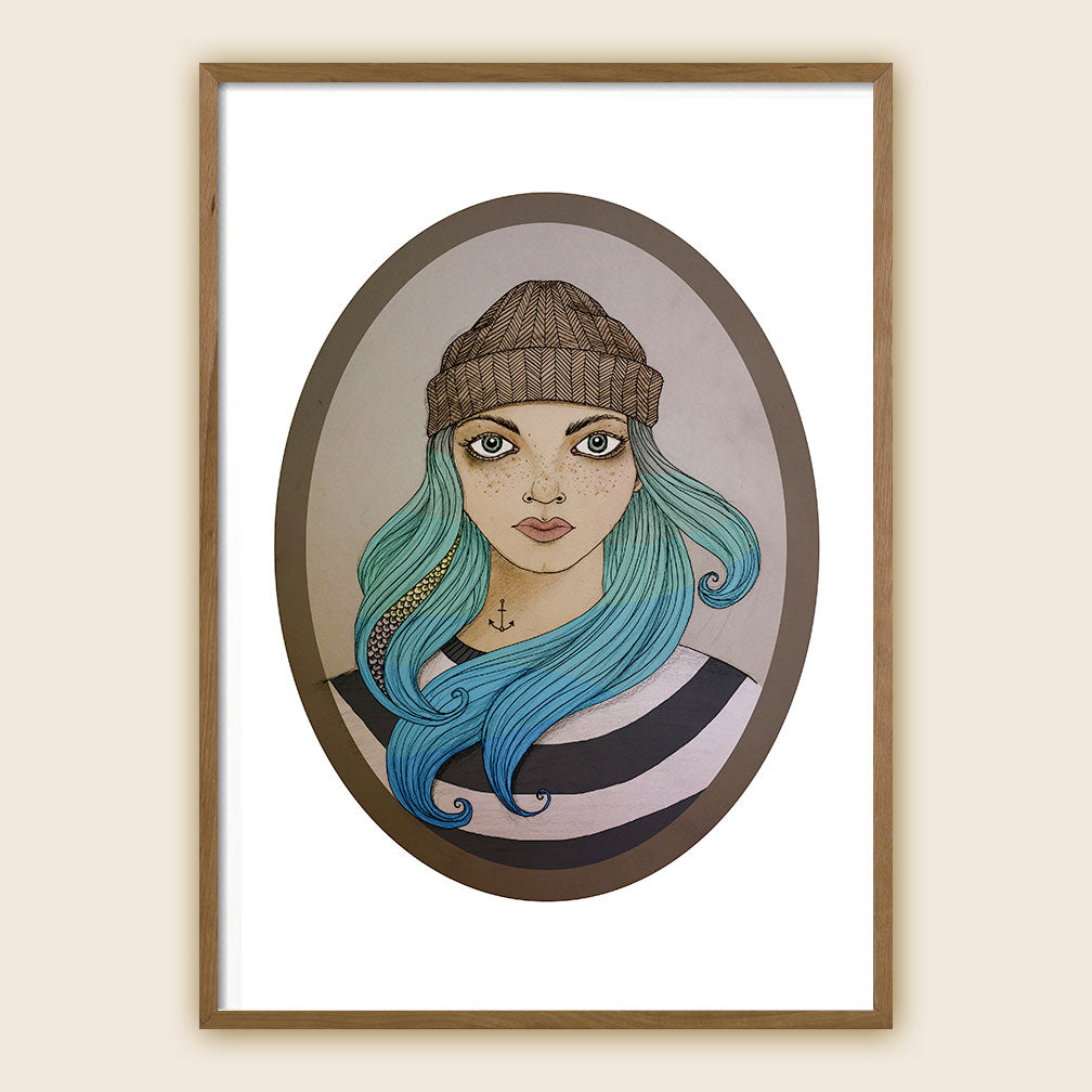 Sailor-Girl-art-print-Maia-Walczak