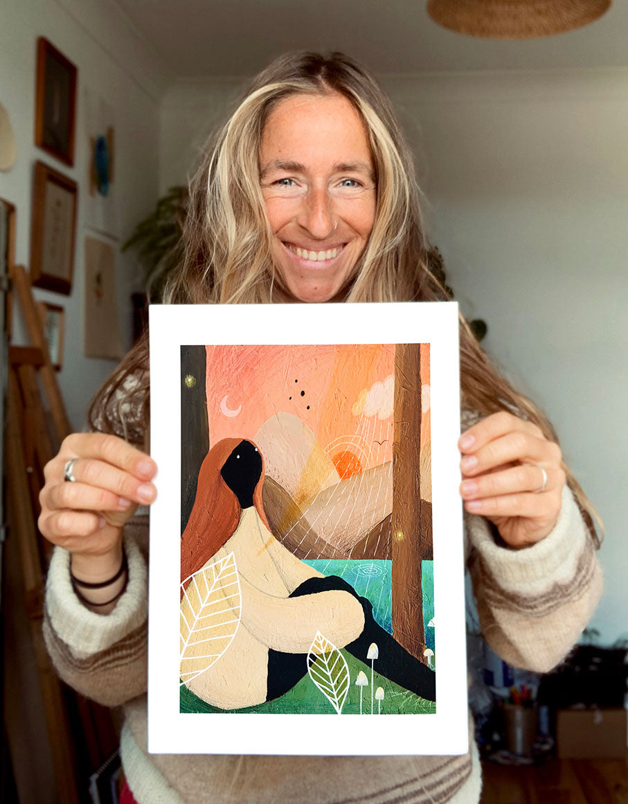 MYSTICAL NATURE ART PRINT BY ARTIST MAIA WALCZAK FORGOTTEN WORLD mystical-nature-art-print-by-artist-maia-walczak-forgotten-world