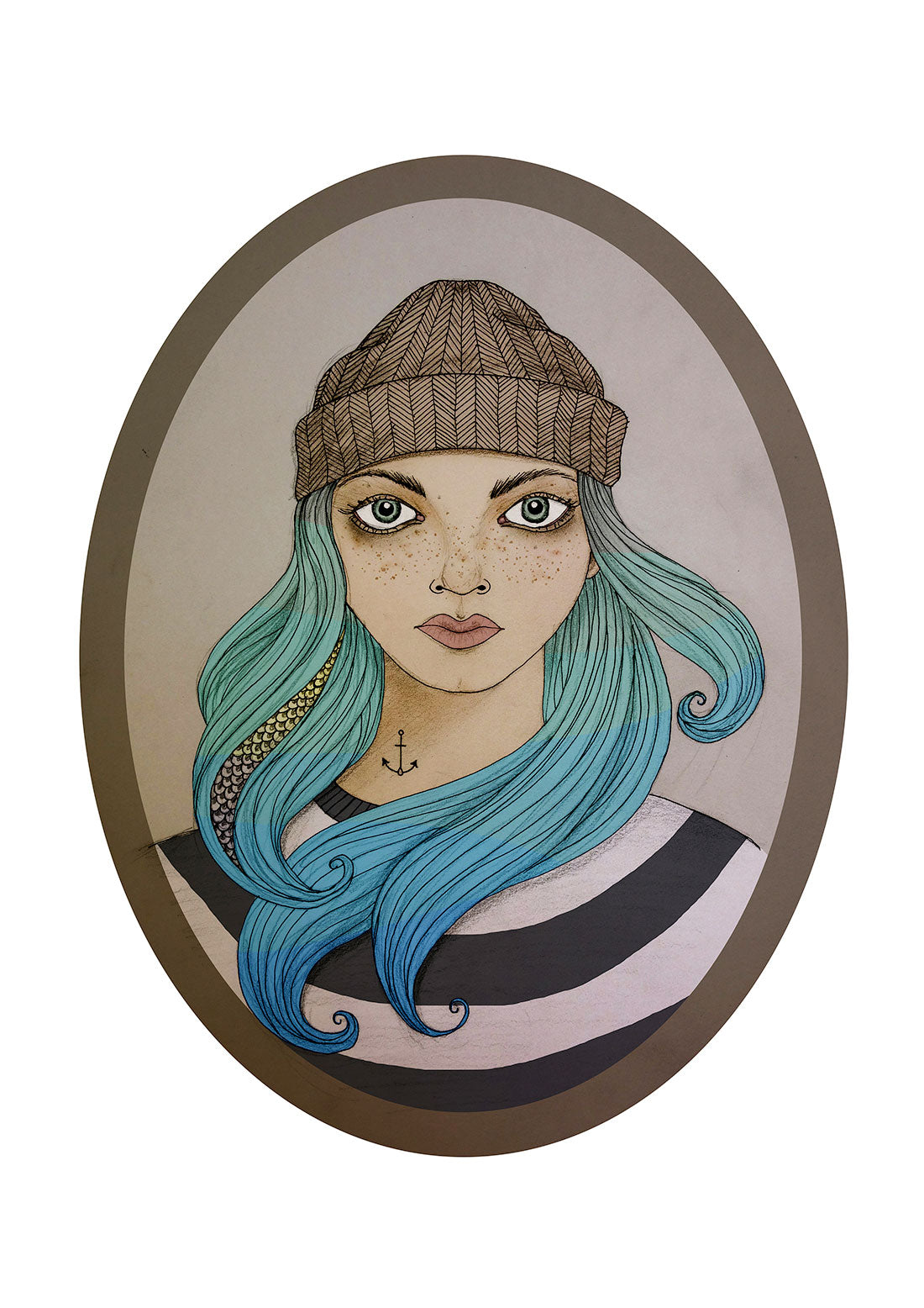 surfer-girl-art-print-surf-art-cornwall-maia-walczak
