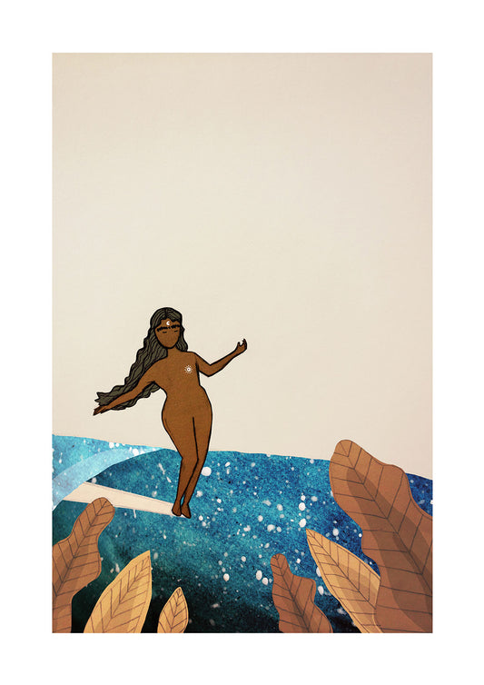 surfer-girl-art-print-surf-art-cornwall-maia-walczak