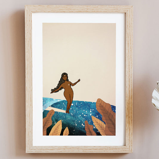 surfer-girl-art-print-surf-art-cornwall-maia-walczak