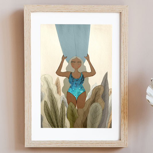 surfer-girl-art-print-surf-art-cornwall-maia-walczak