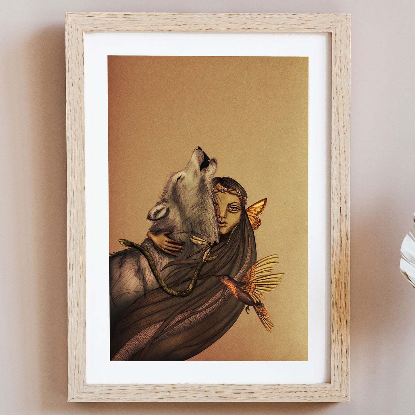 wild-woman-wolf-art-print-maia-walczak-cornwall