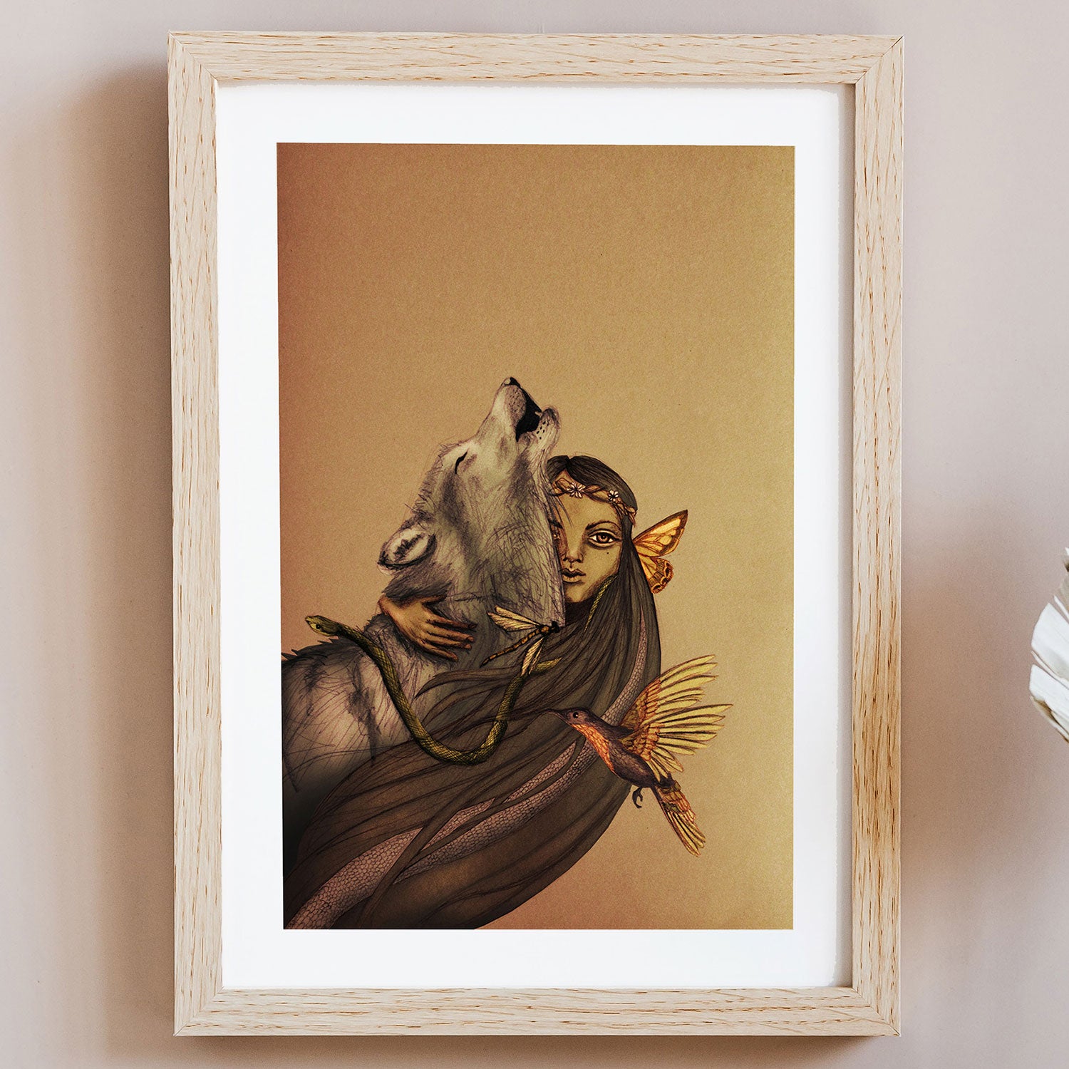 wild-woman-wolf-art-print-maia-walczak-cornwall