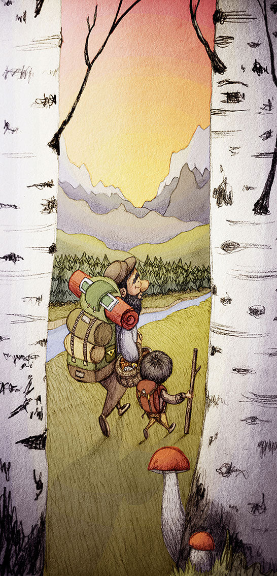 childrens-book-illustration-camping-adventure-forest-illustrator-maia-walczak-cornwall