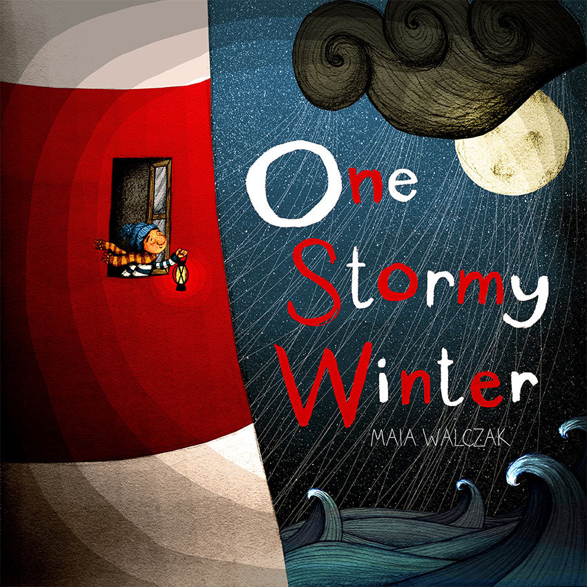 childrens-book-one-stormy-winter-maia-walczak-cornwall-lighthouse-childrens-illustration