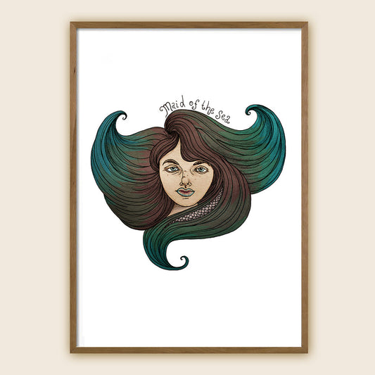 mermaid-art-print-cornwall-maia-walczak