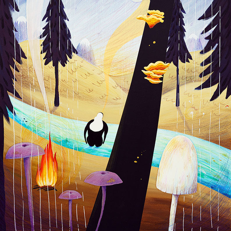 mushroom-art-nature-art-forest-art-spiritual-art-original-painting-cornwall-maia-walczak