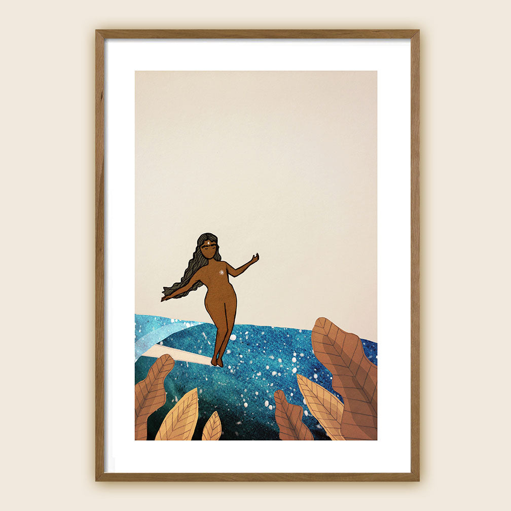 surf-art-print-surf-girl-cornwall-maia-walczak