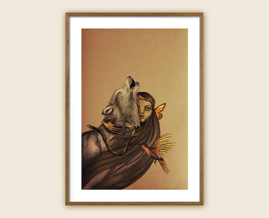 wild-woman-spiritual-art-print-divine-feminine-maia-walczak